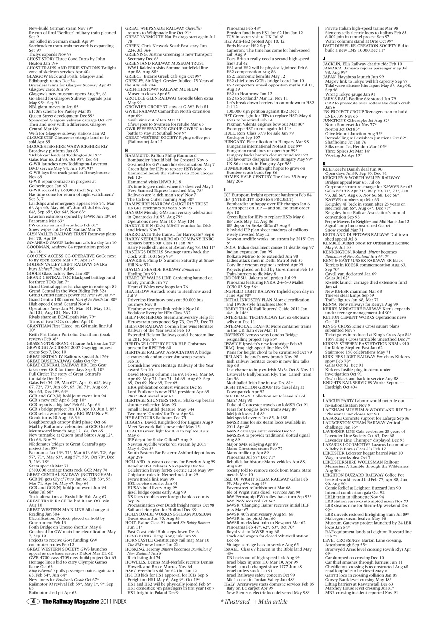 Railway Magazine Preview Pages
