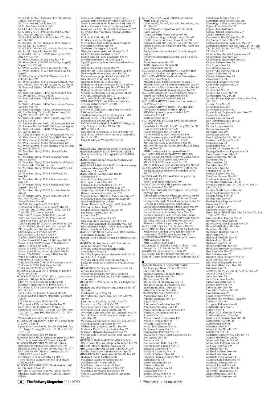 Railway Magazine Preview Pages