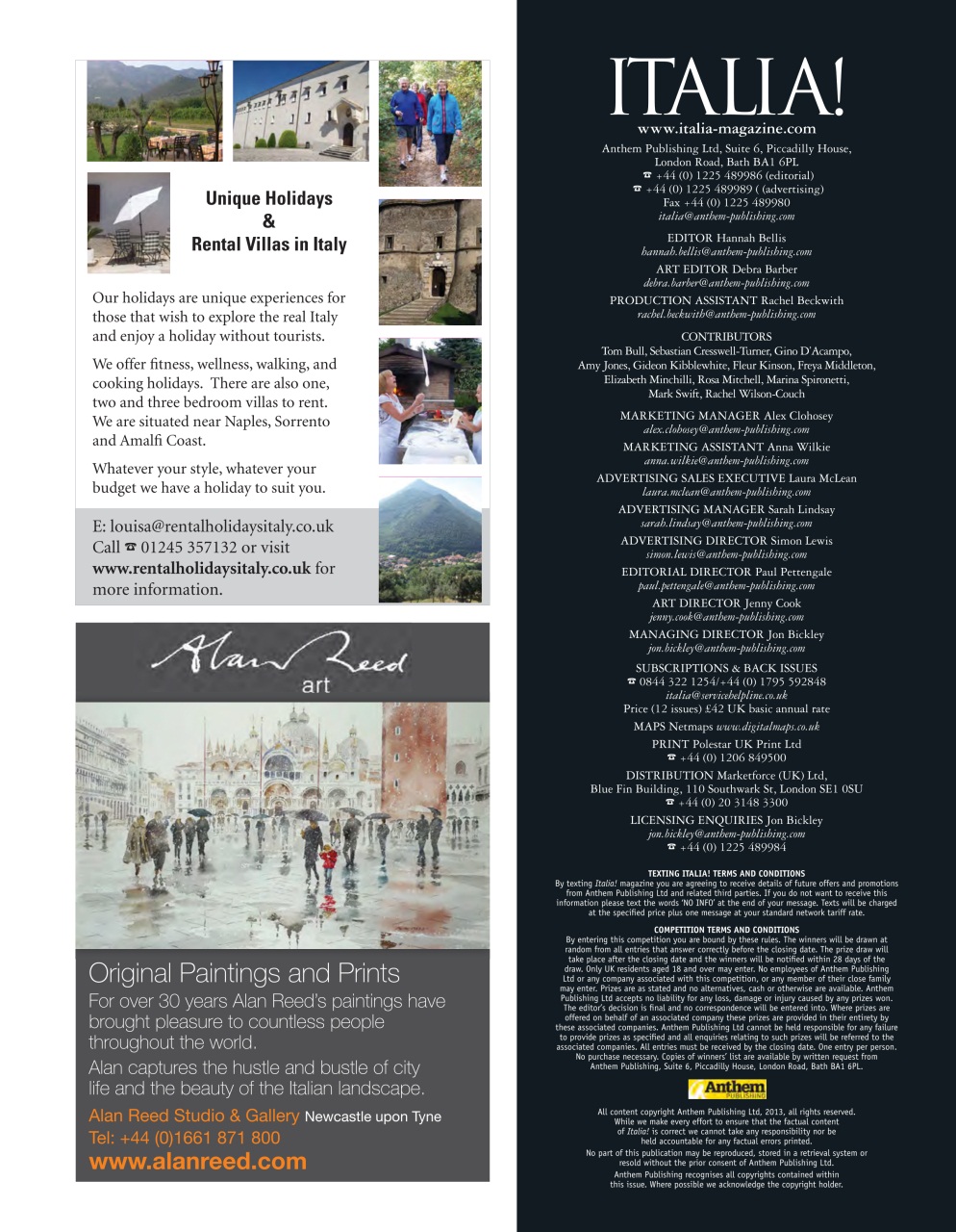 Italia! Preview Pages