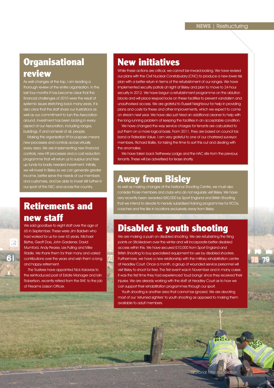 National Rifle Association Journal Preview Pages