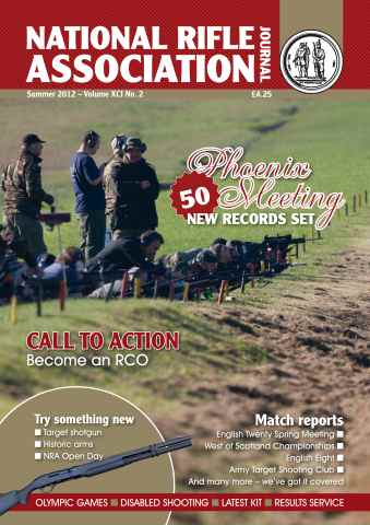 National Rifle Association Journal issue NRA Journal Summer 2012