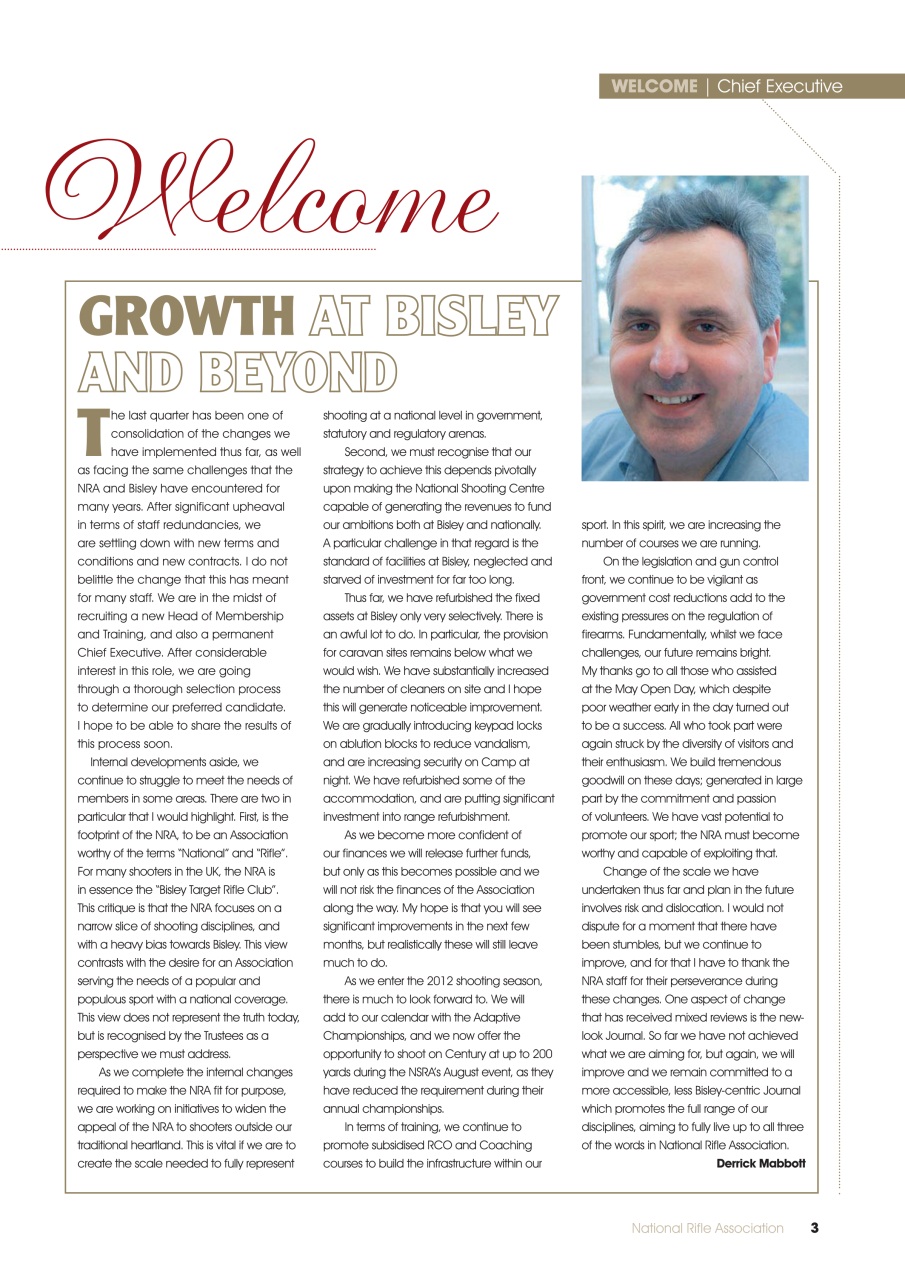 National Rifle Association Journal Preview Pages