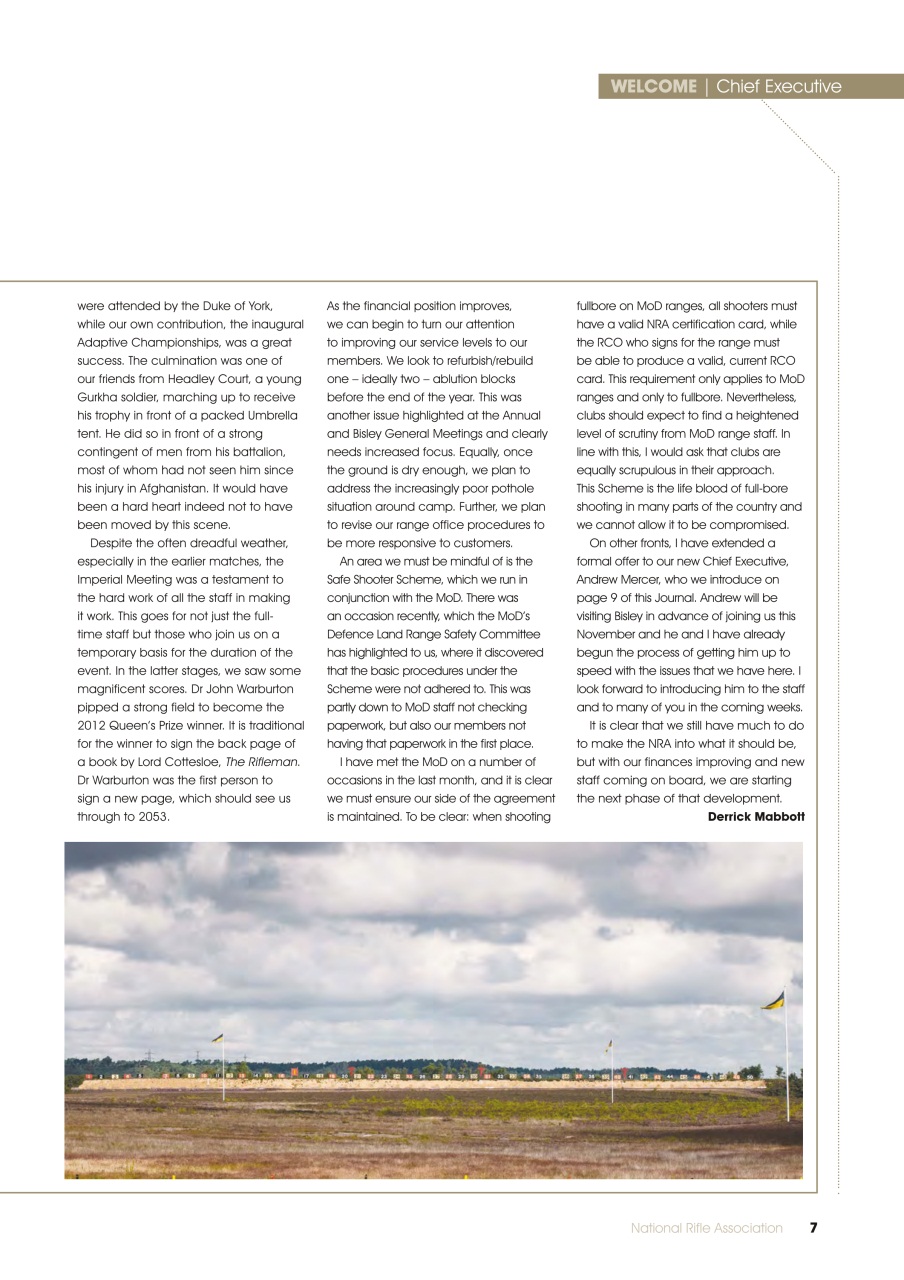 National Rifle Association Journal Preview Pages