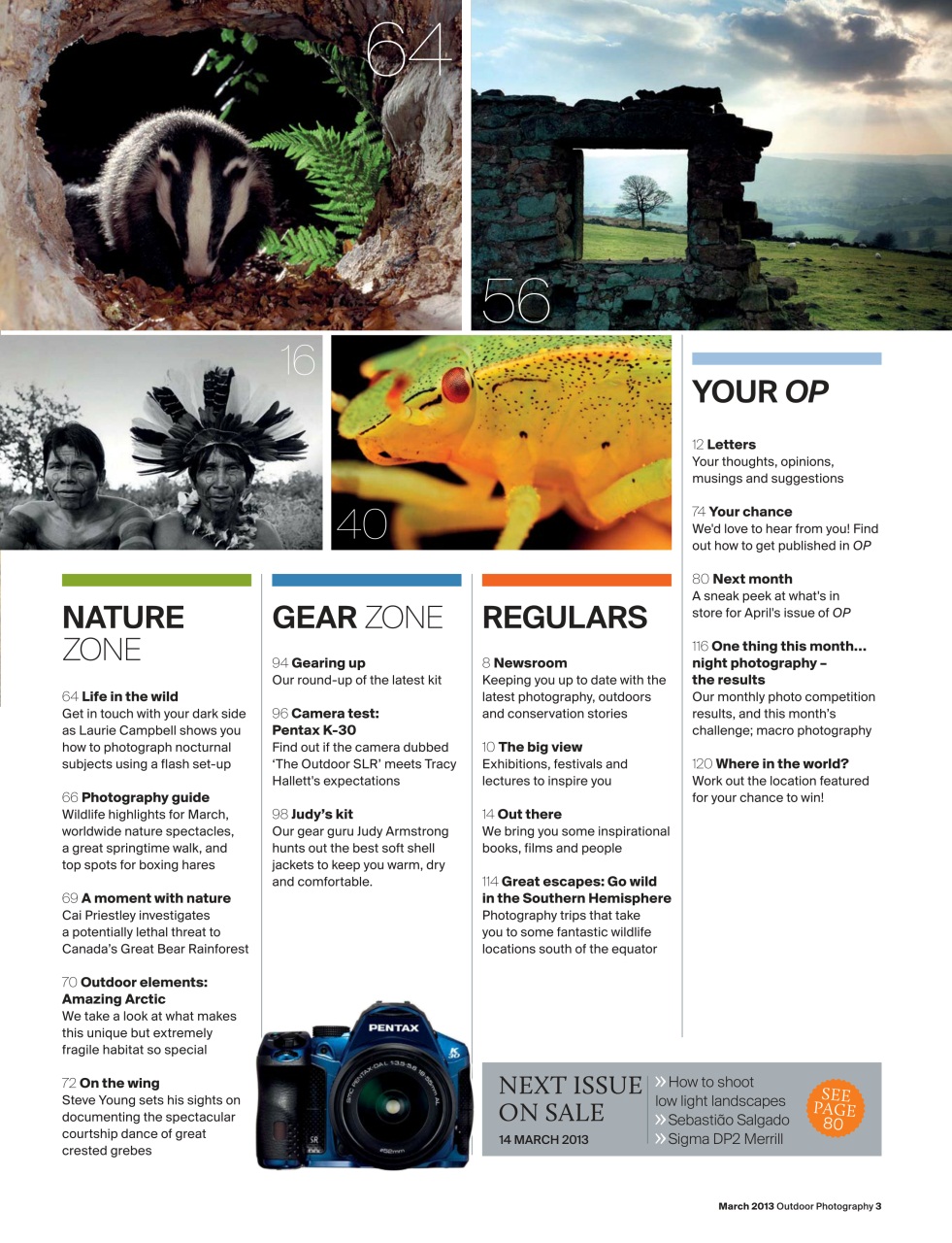 Outdoor Photography Preview Pages