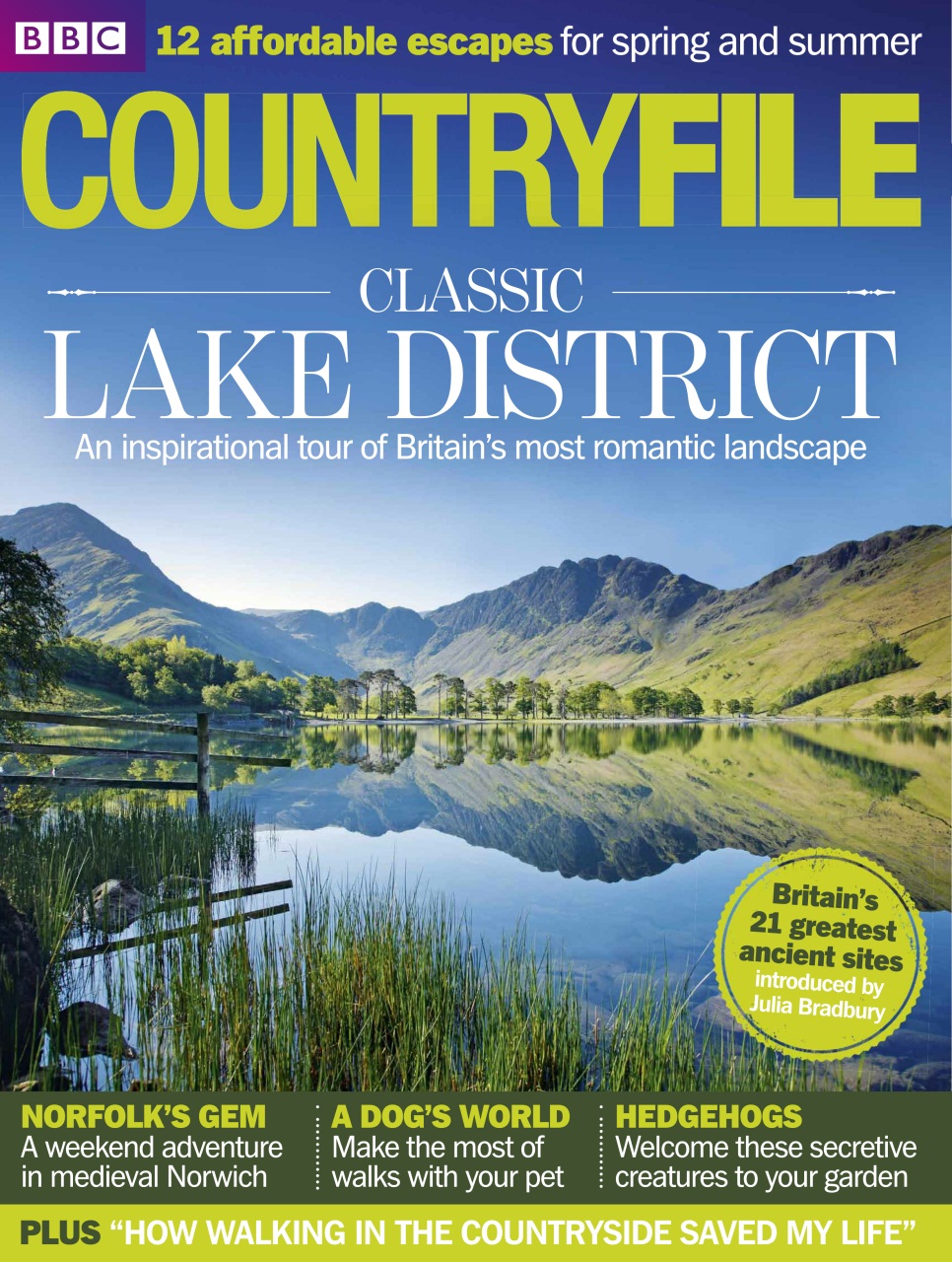 BBC Countryfile Magazine Preview Pages