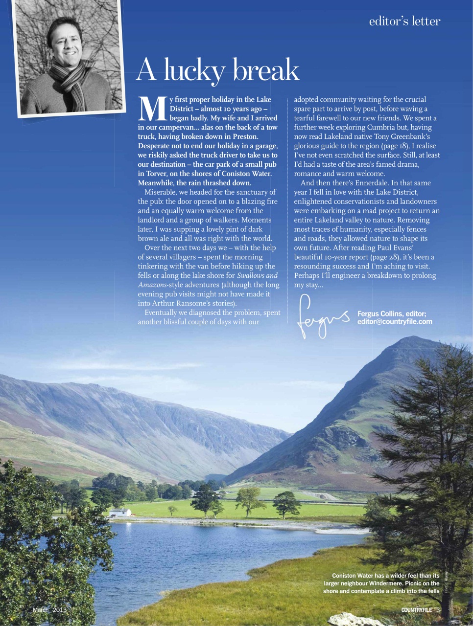 BBC Countryfile Magazine Preview Pages