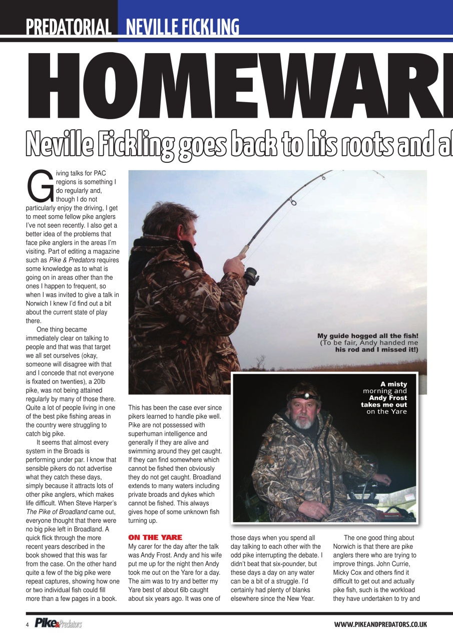 Pike & Predators Preview Pages