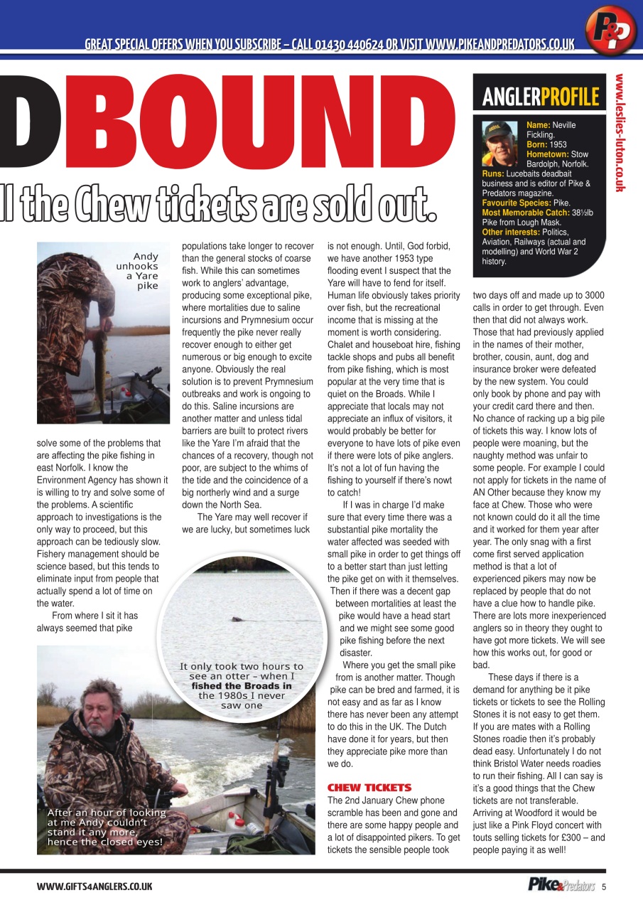 Pike & Predators Preview Pages