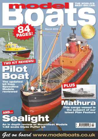 Model Boats issue March 2013