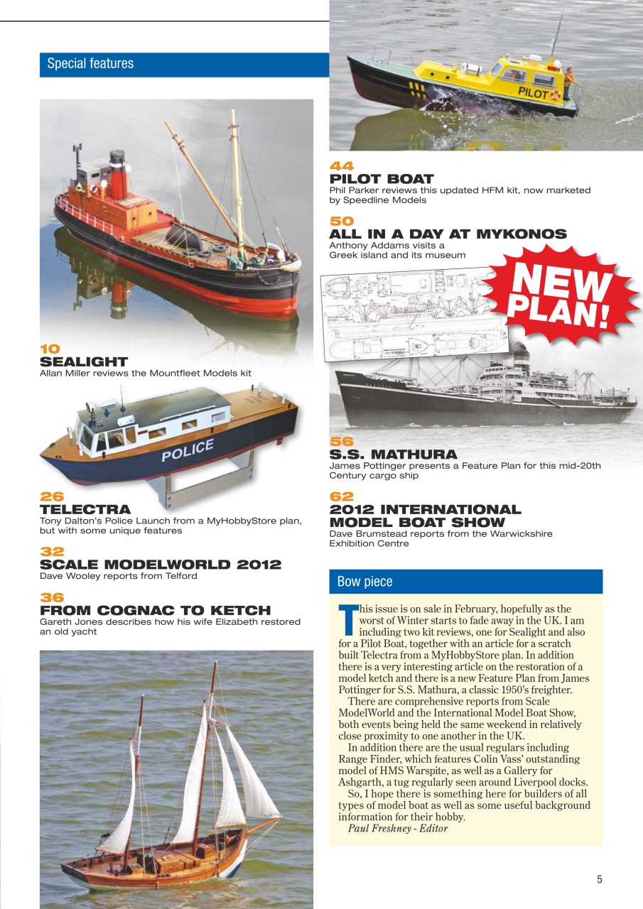 Model Boats Preview Pages