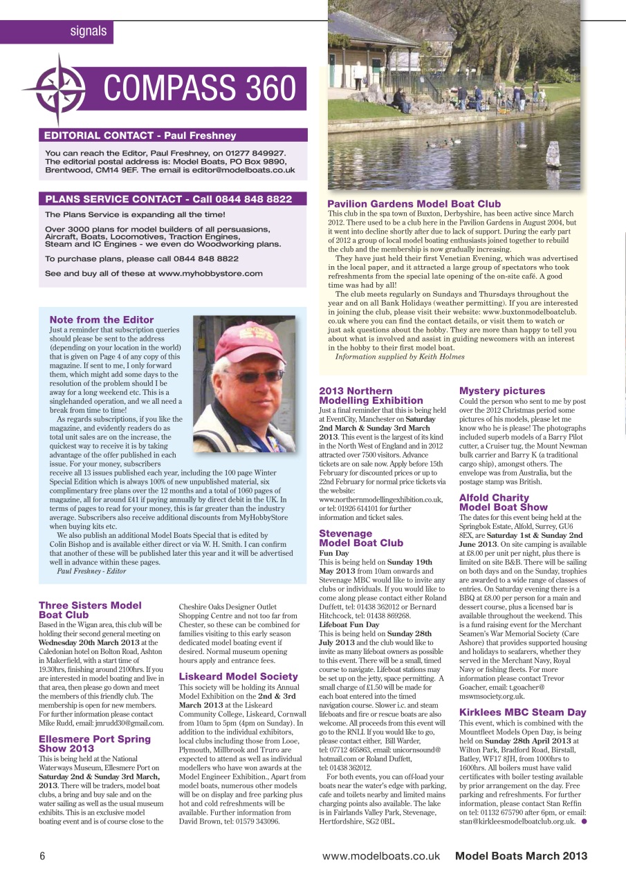 Model Boats Preview Pages