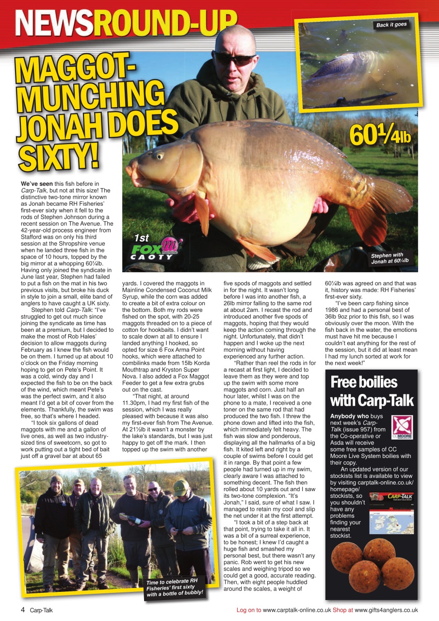 Carp-Talk Preview Pages