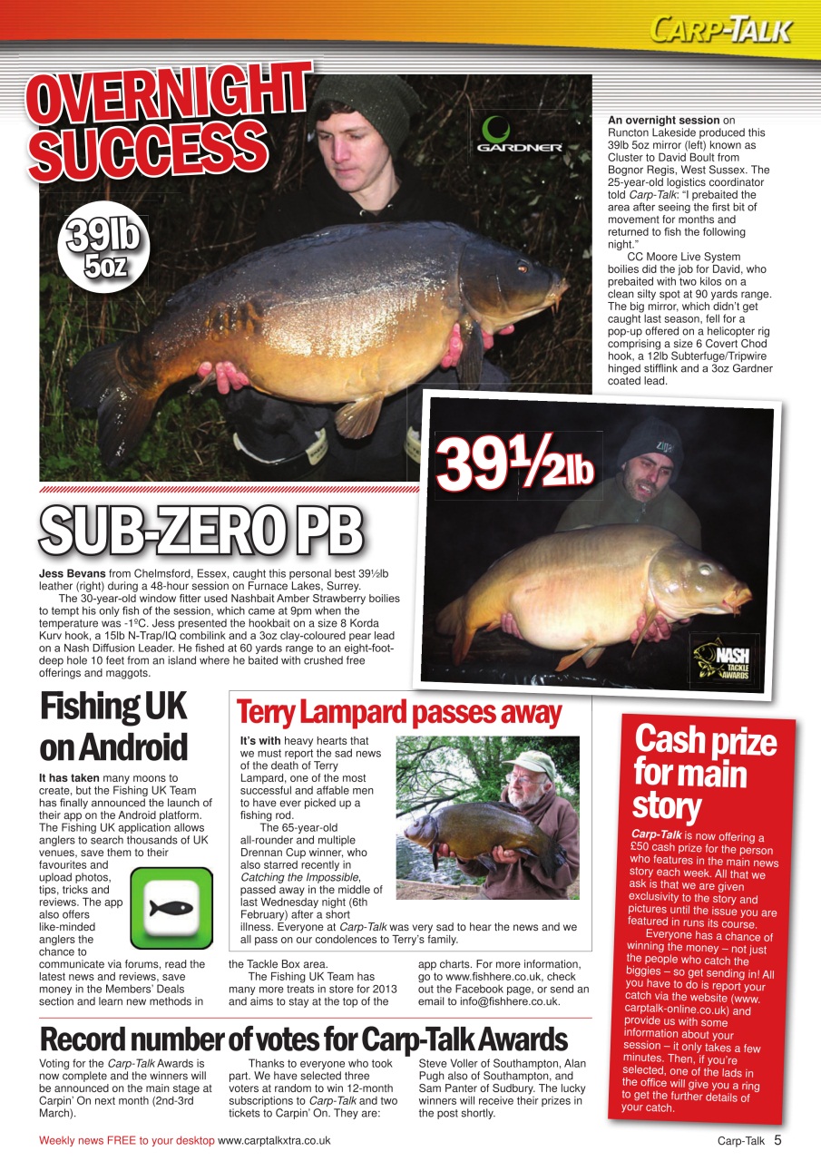 Carp-Talk Preview Pages