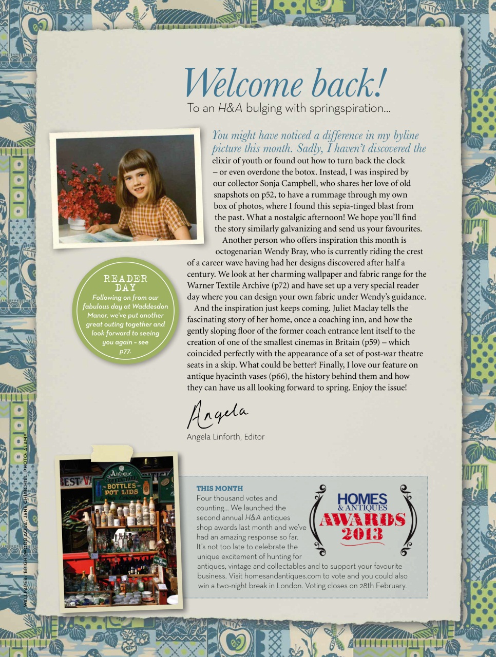 Homes & Antiques Magazine Preview Pages