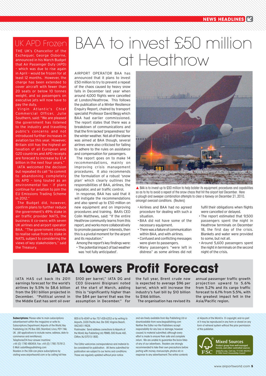 Airports of the World Preview Pages