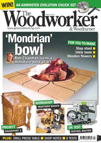 The Woodworker Magazine issue March 2013