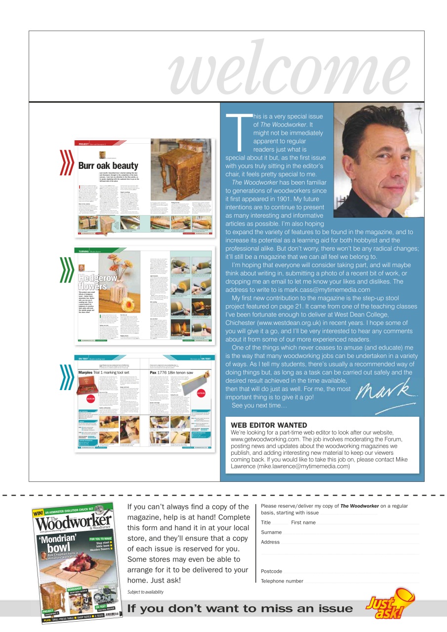 The Woodworker Magazine Preview Pages