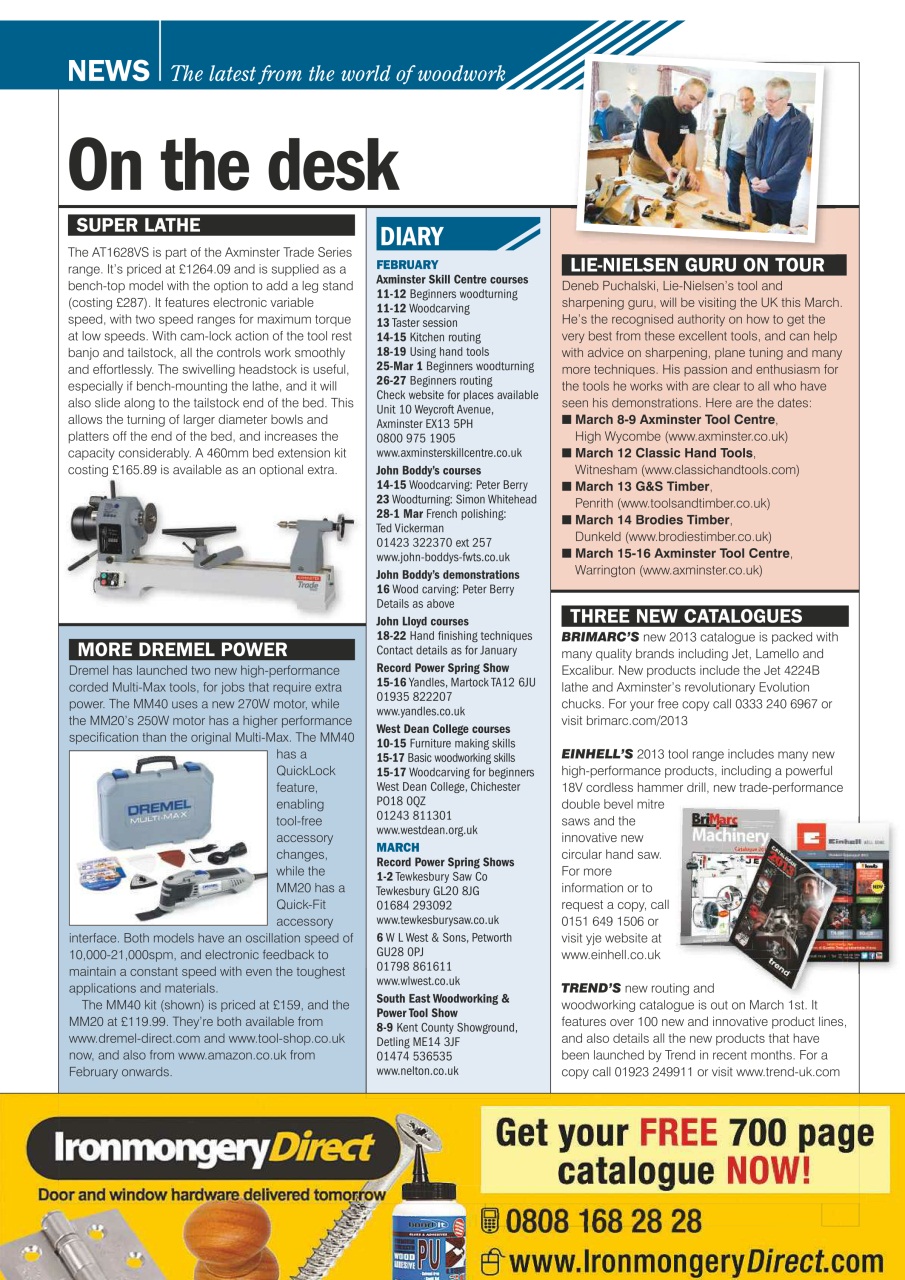 The Woodworker Magazine Preview Pages