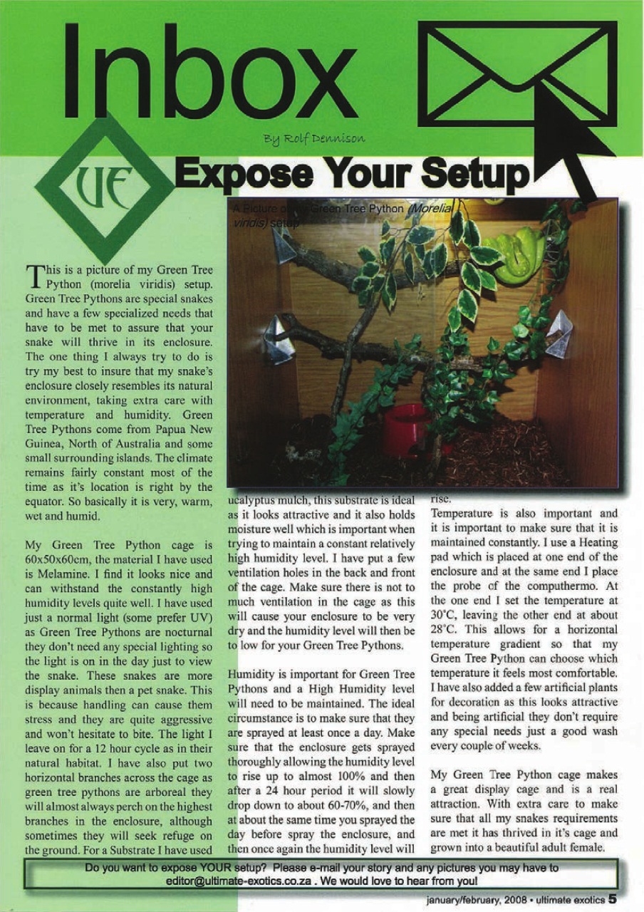 Ultimate Exotics Preview Pages