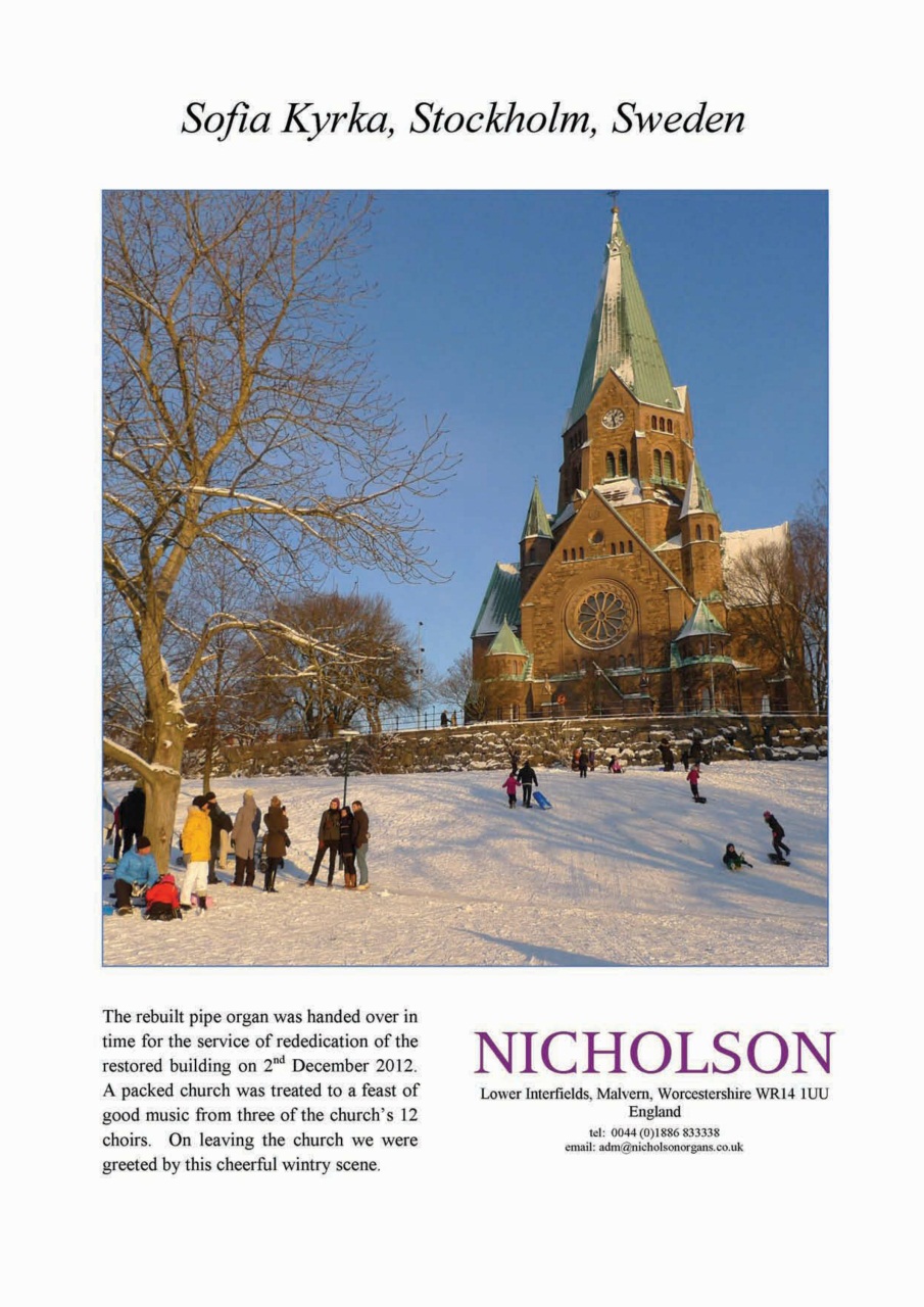 Organists' Review Preview Pages