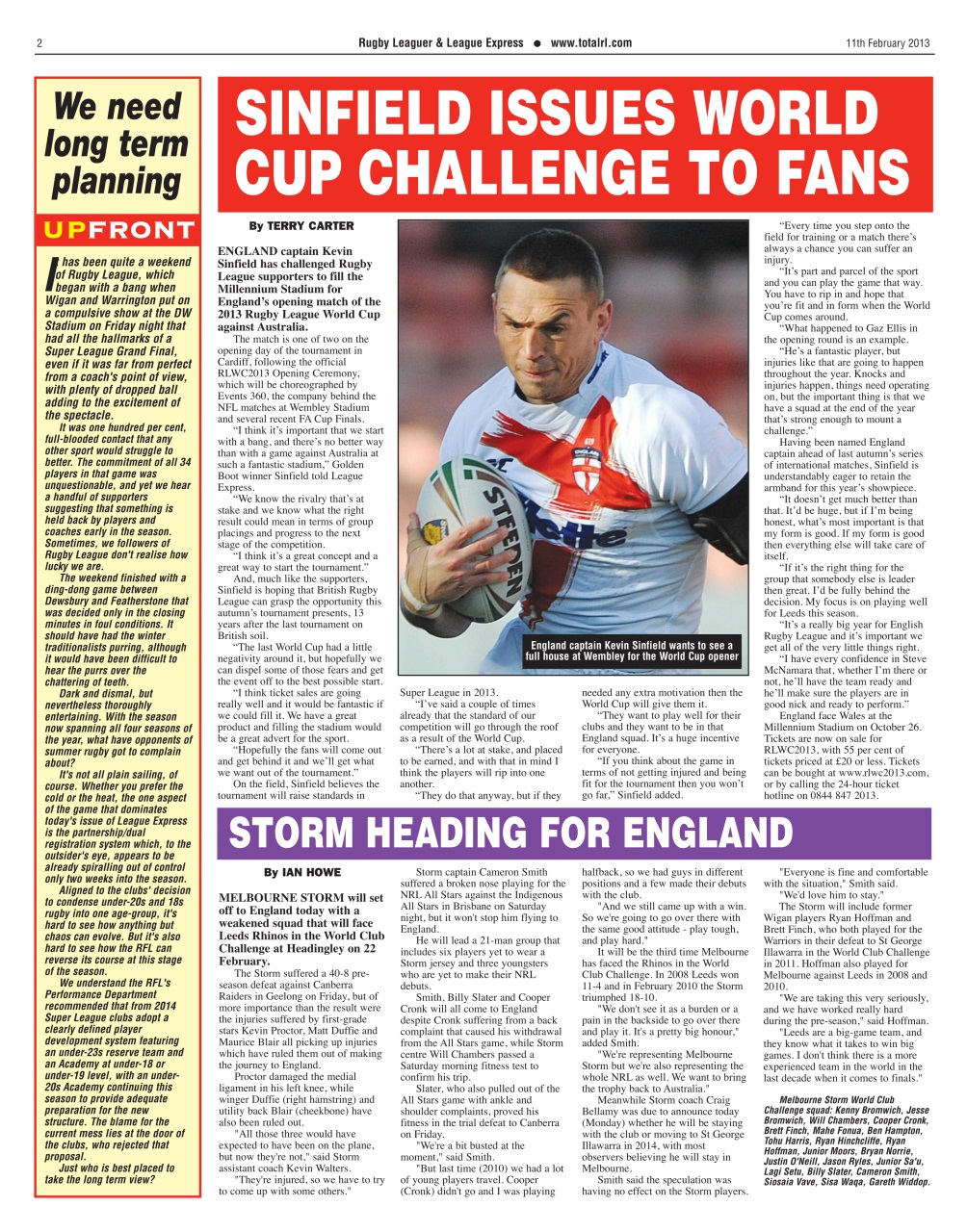 League Express Preview Pages