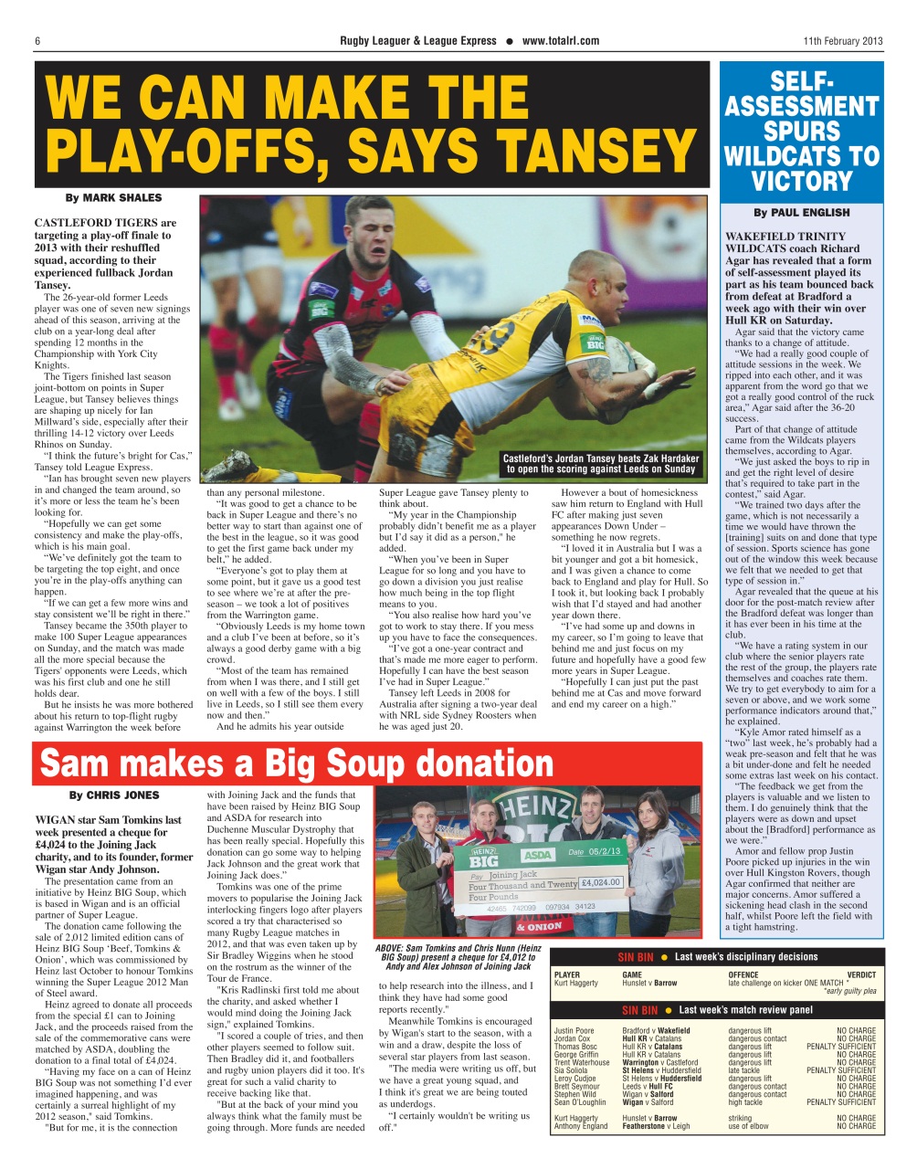 League Express Preview Pages