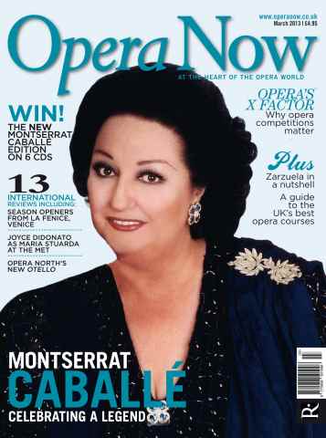 Opera Now issue March 2013
