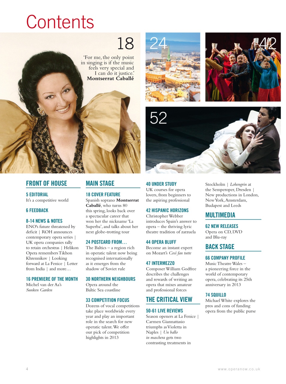 Opera Now Preview Pages