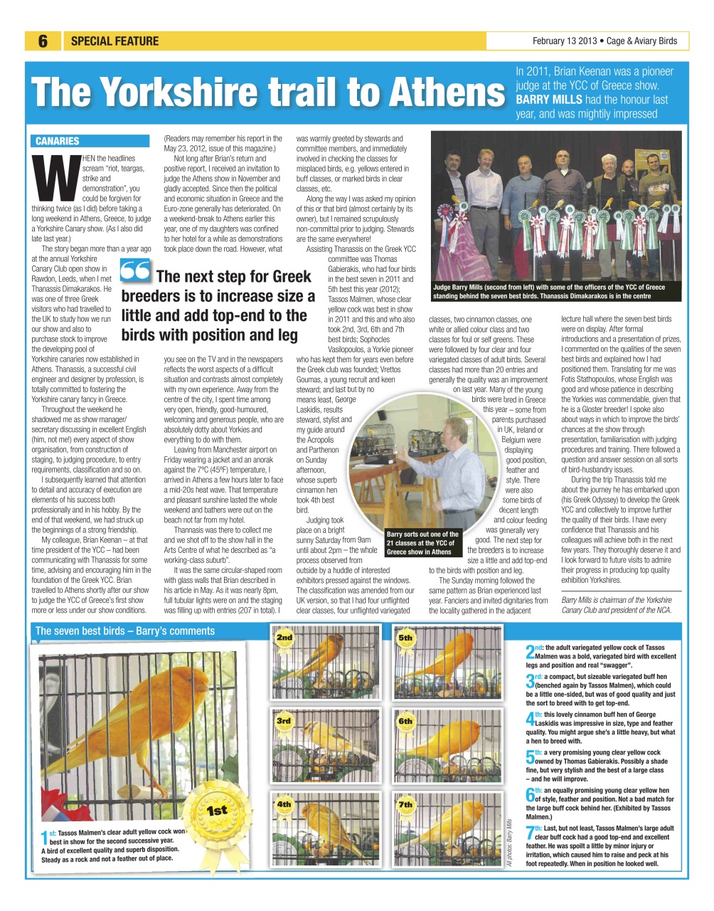 Cage & Aviary Birds Preview Pages