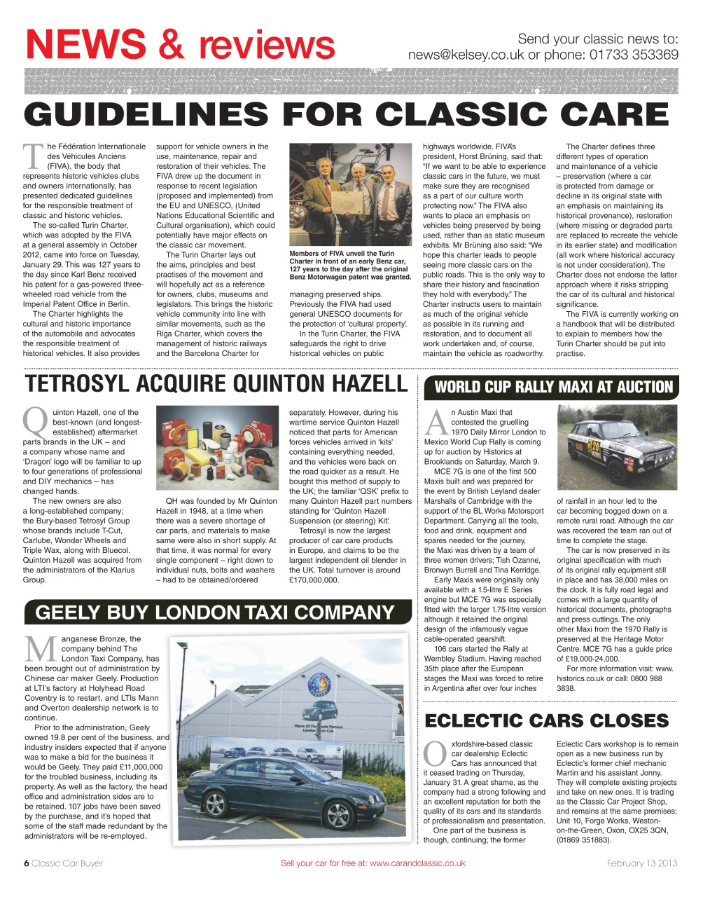 Classic Car Buyer Preview Pages