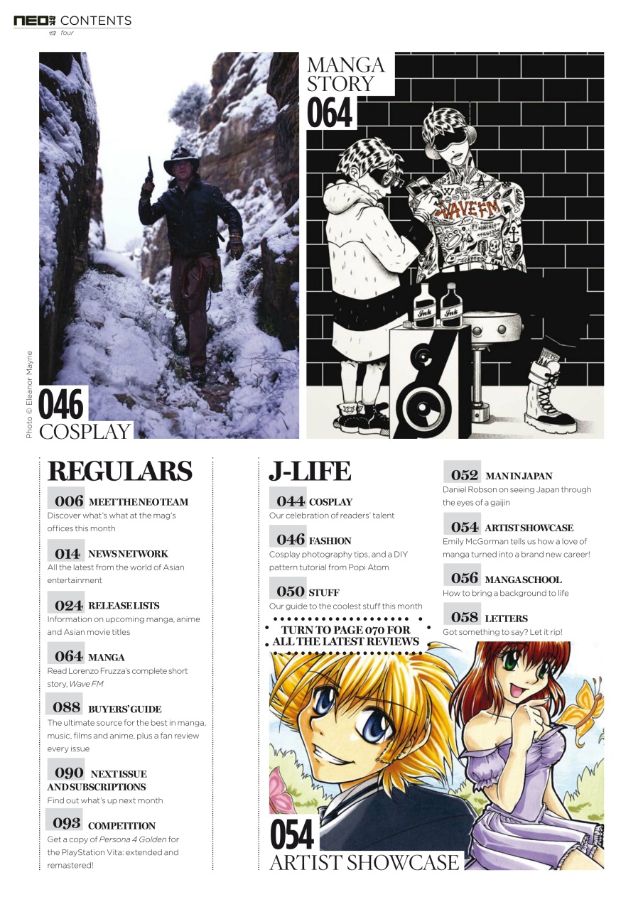 NEO Magazine Preview Pages