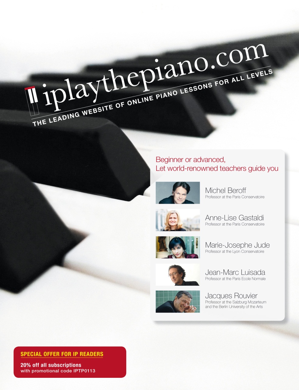 International Piano Preview Pages