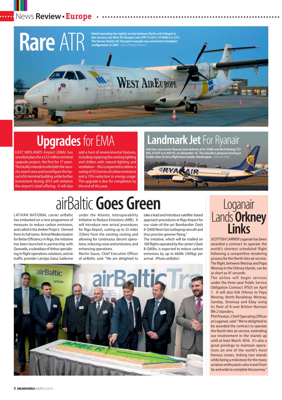 Airliner World Preview Pages