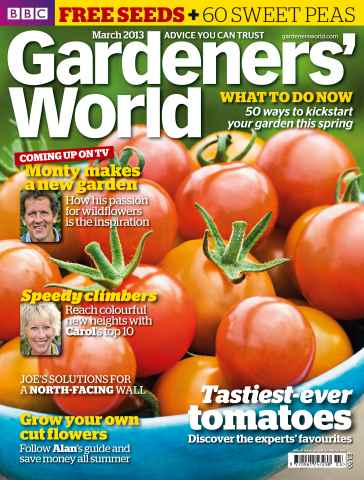 BBC Gardeners’ World Magazine issue March 2013