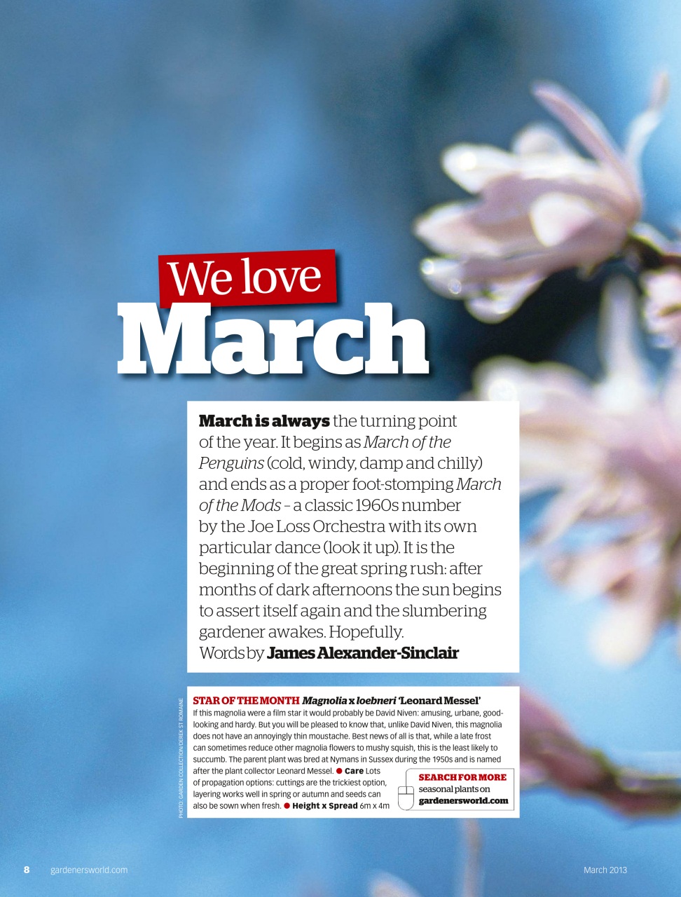 BBC Gardeners’ World Magazine Preview Pages