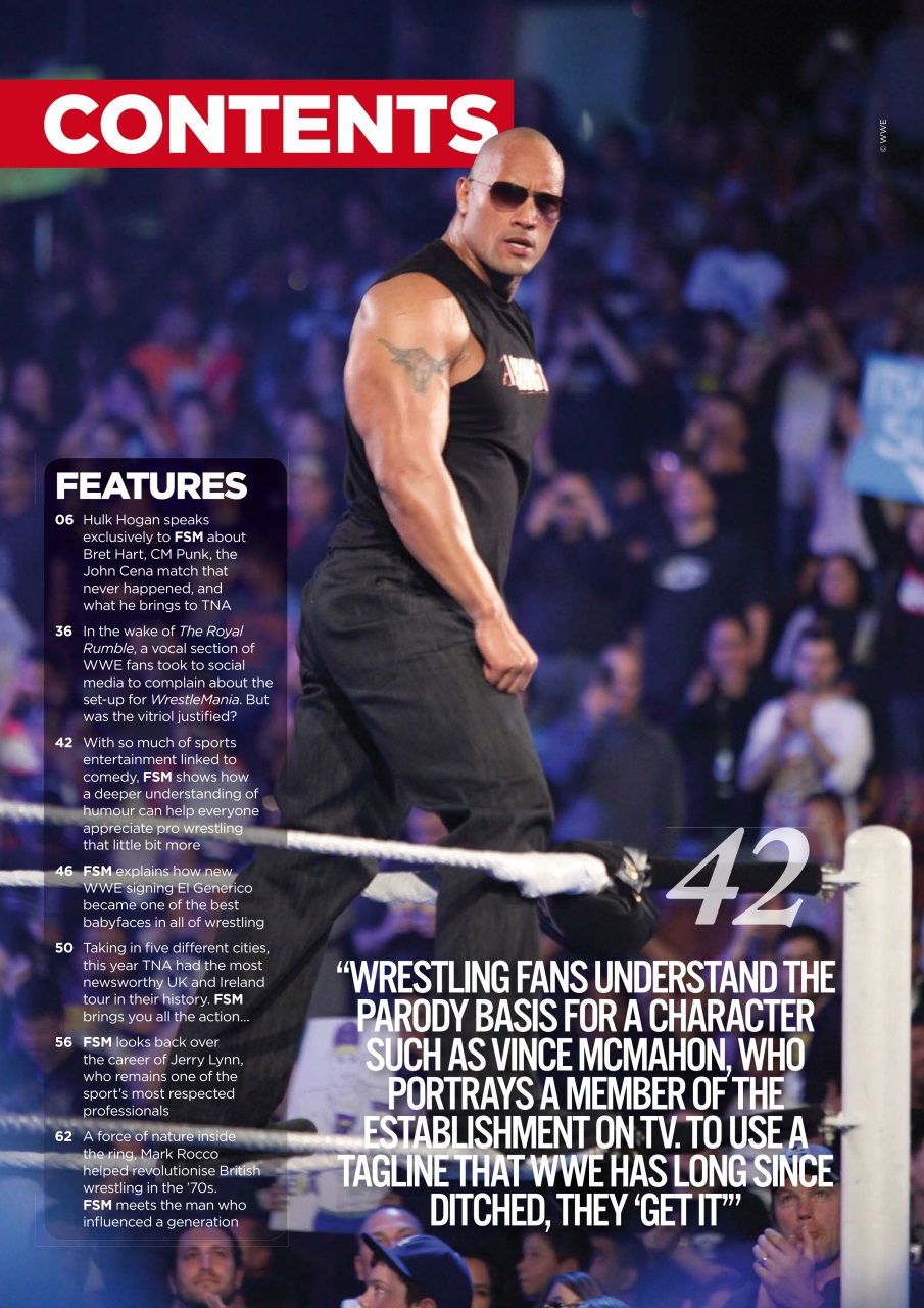 Wrestletalk Magazine Preview Pages