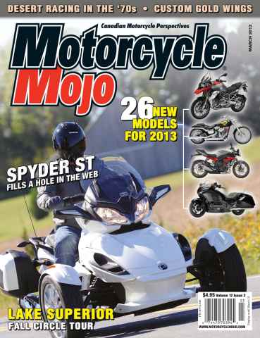 Motorcycle Mojo issue March 2013
