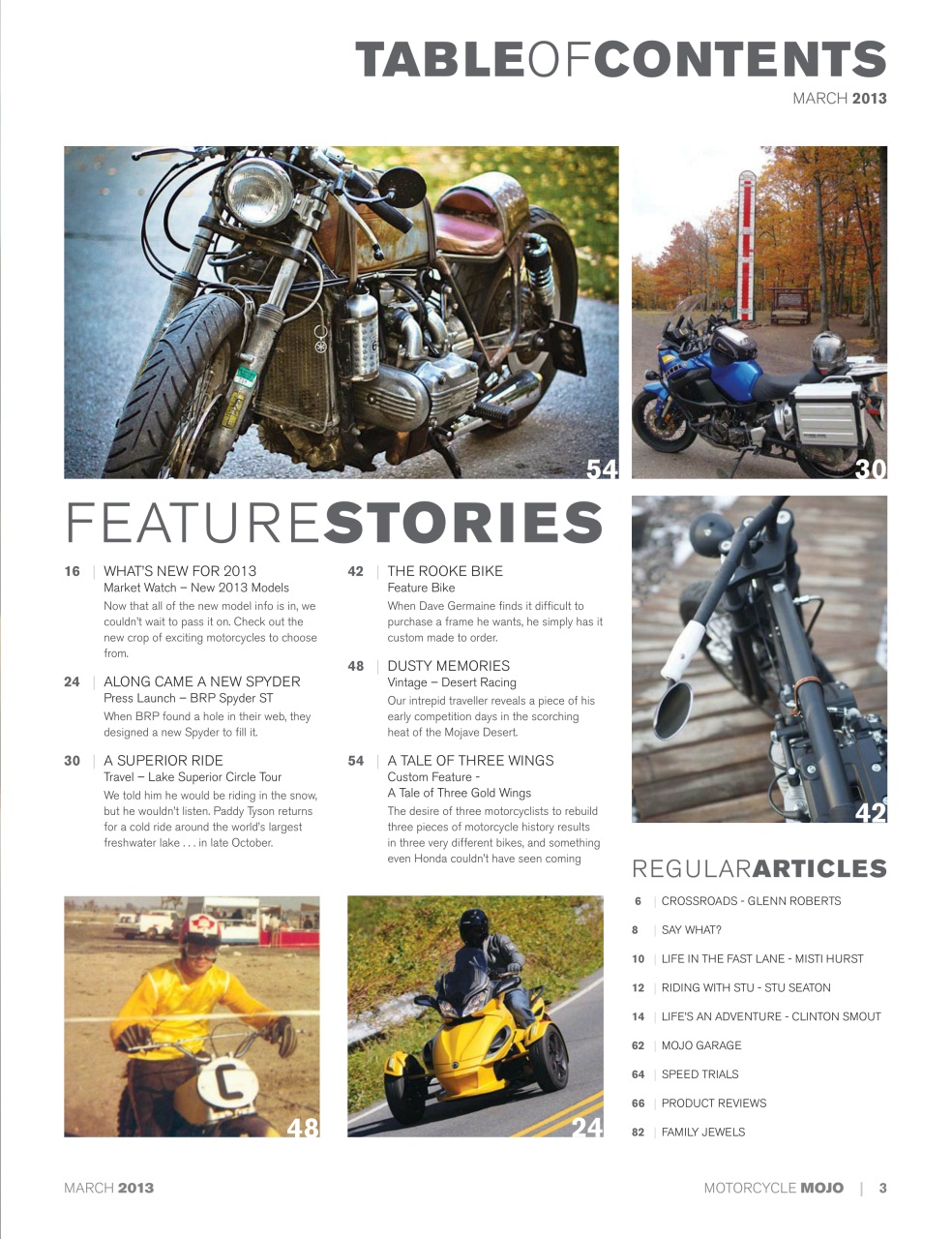 Motorcycle Mojo Preview Pages