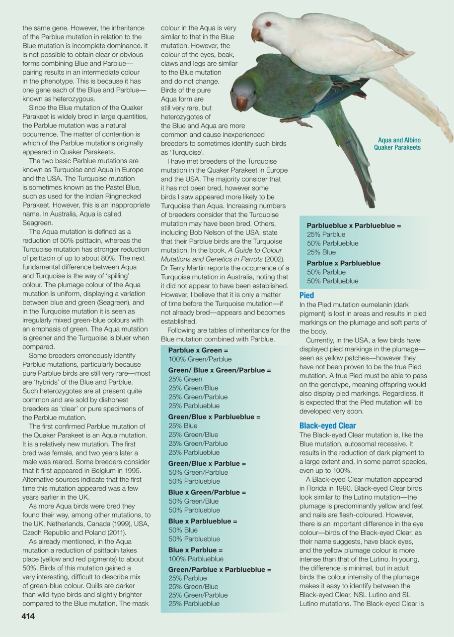 Australian Birdkeeper Magazine Preview Pages