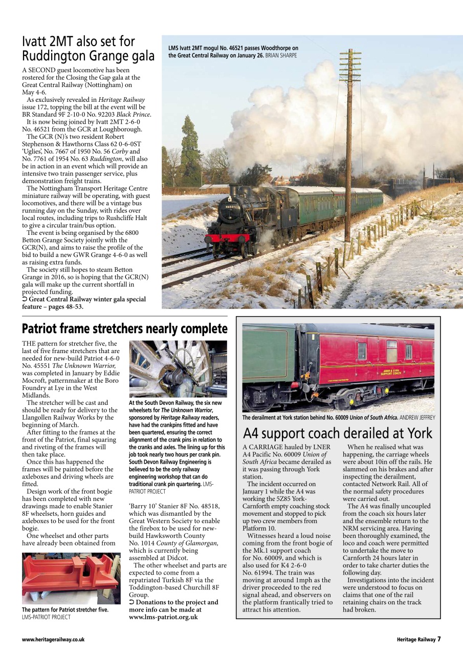Heritage Railway Preview Pages