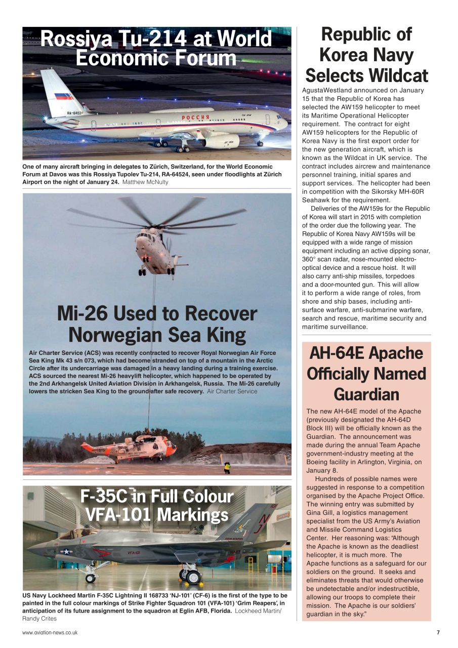 Aviation News Preview Pages