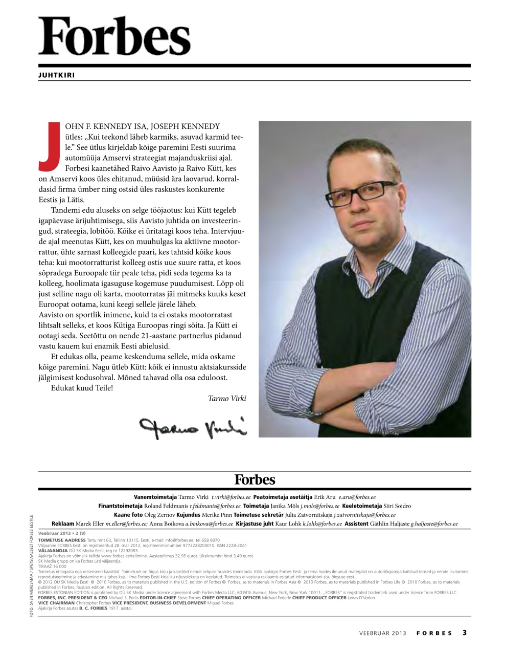 Forbes Estonia Preview Pages