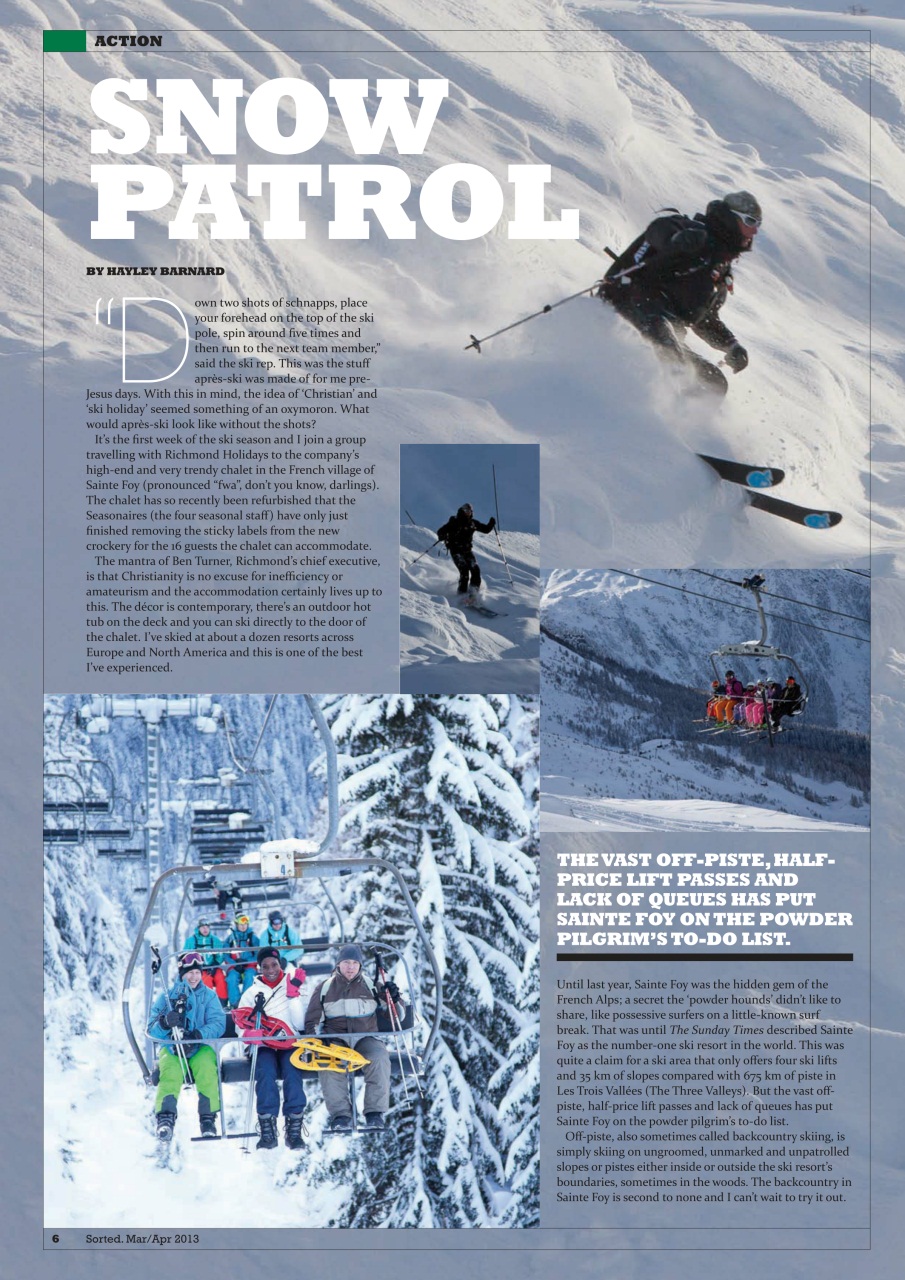 Sorted Magazine – The men's mag with morals Preview Pages