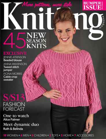 Knitting issue March 2013