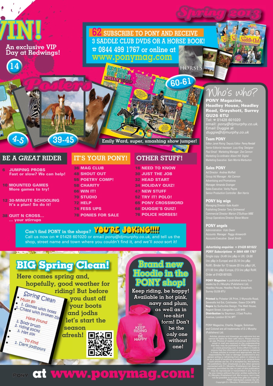 Pony Magazine Preview Pages