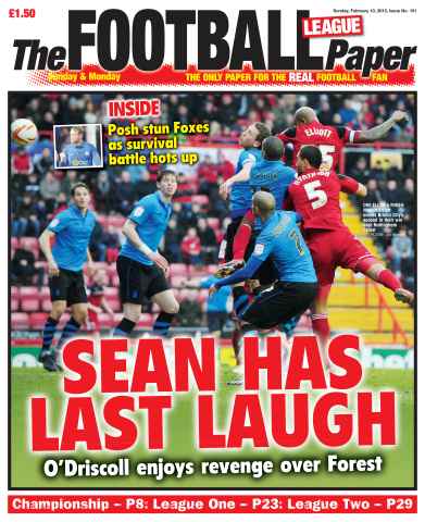 The Football League Paper issue 10th February 2013