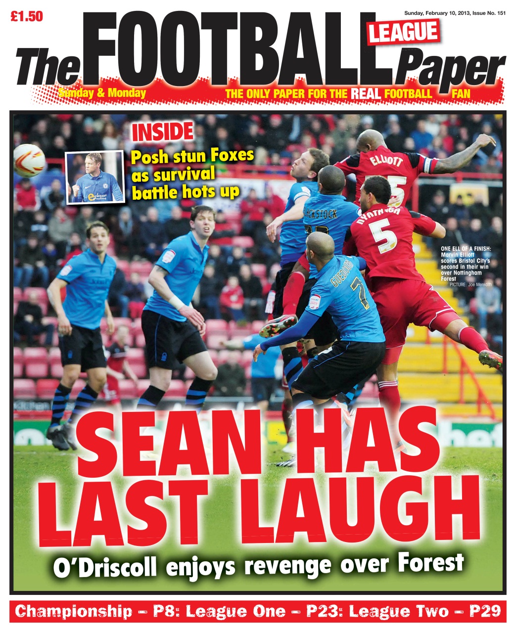 The Football League Paper Preview Pages