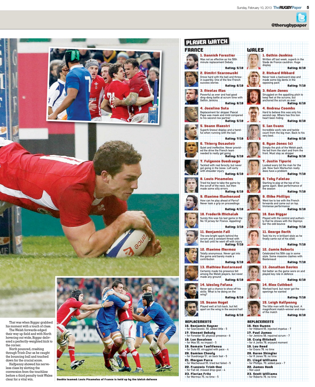 The Rugby Paper Preview Pages