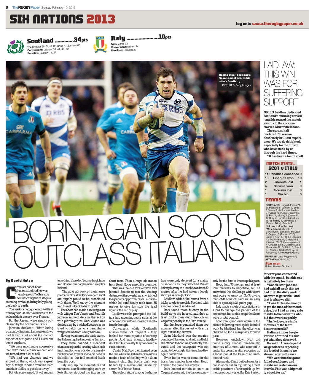 The Rugby Paper Preview Pages