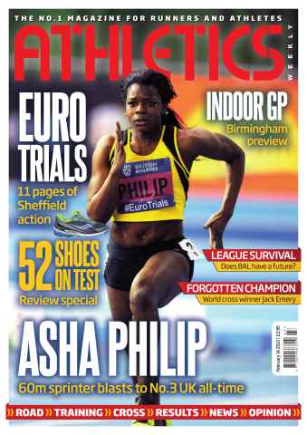 AW – Athletics Weekly Magazine issue AW February 14 2013